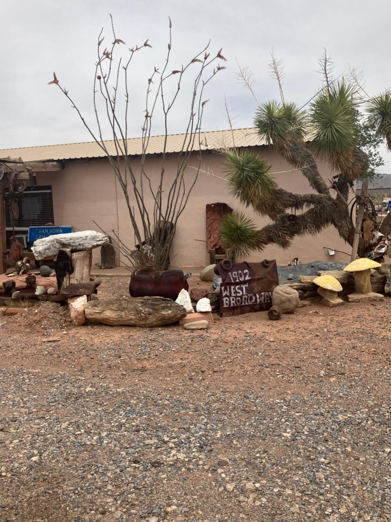 A Taste Of West Texas The Old Rock Shop Villa Van Horn Exterior foto